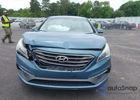 2017 Hyundai Sonata Sport из США, поврежденный, VIN 5NPE34AF1HH489126